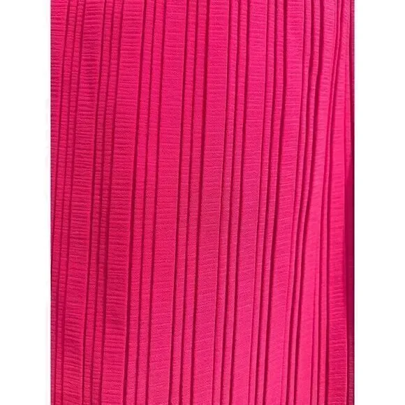 Solace London Revolve The Harlee‎ Strapless Column Maxi Dress Size 8 Hot Pink - Picture 11 of 11